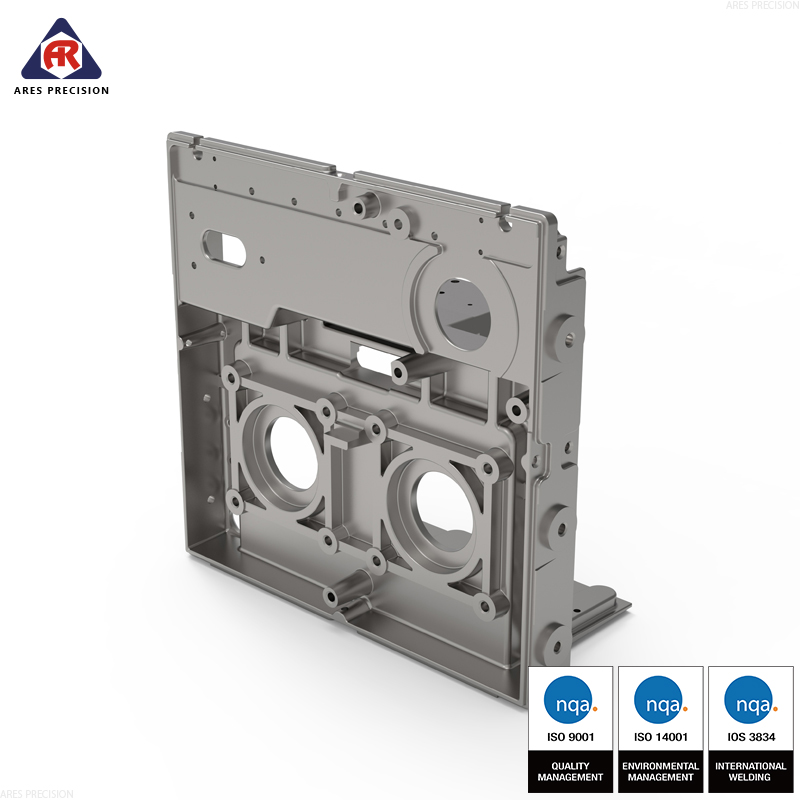 喷墨打印机底板数控加工件