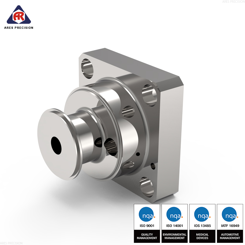 VCR金属垫片面密封接头-CNC加工